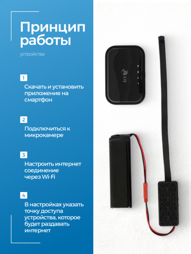 Мини Камера Profi + роутер + наушник Micro + блютуз ULTRA фото 25